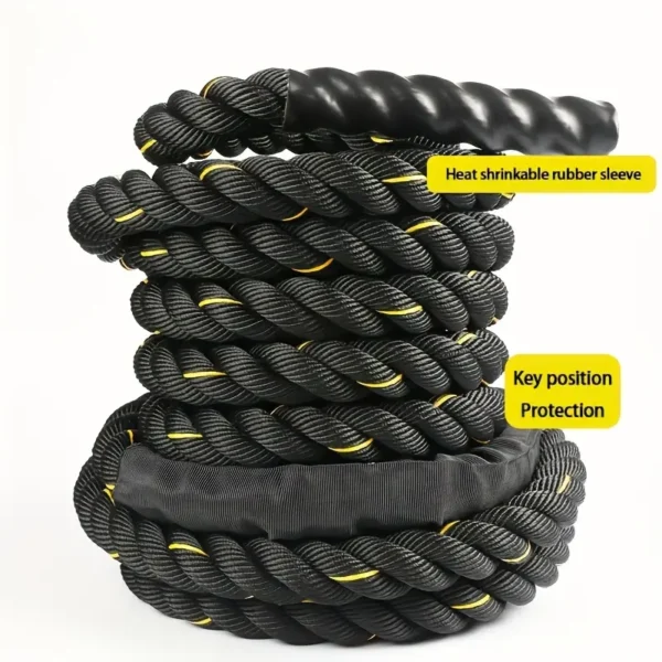 096f2eca-aa39-4661-8d9f-539634705b0a.webp Adjustable Polyester Combat Rope Core Strength Training
