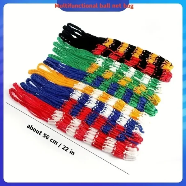 6a21d21e1fefcaa85cd17e88a3e5905e.webp Durable Multifunctional Mesh Ball Storage Bag (random colour)