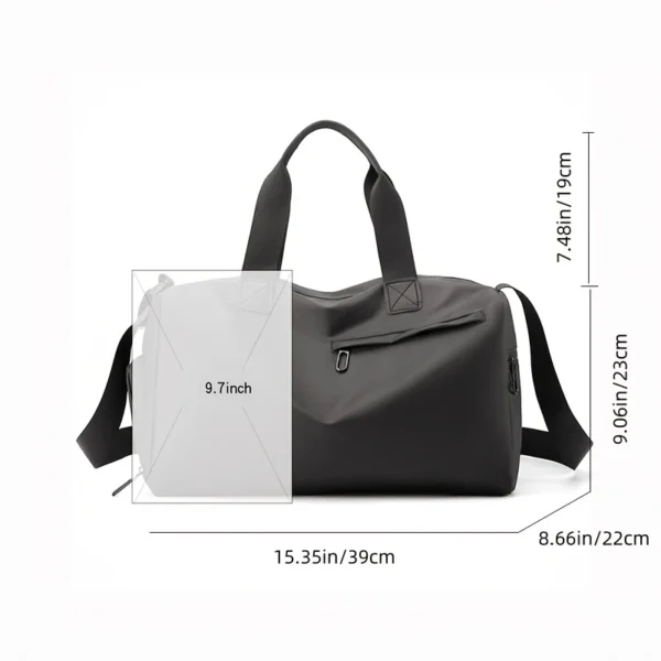 89feaa6e-f5f1-4dc4-87a0-46af3aaaf574.webp Black Fitness Bag with Shoe Compartment